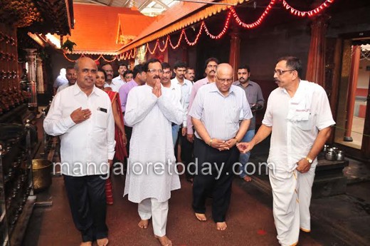 Shripad Yesso Naik visits 